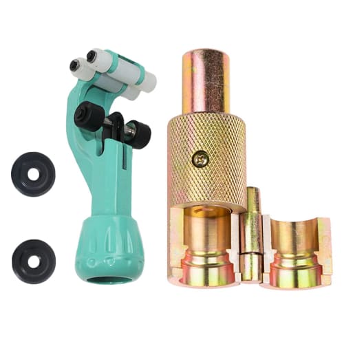 Rimikuru Water Pipe, Flexible Pipe, Pipe Cutter, Flange Tool, DIY Plumbing Repair Set, Hammer Type, Includes 2 Replacement Blades (Outer Diameter 20m