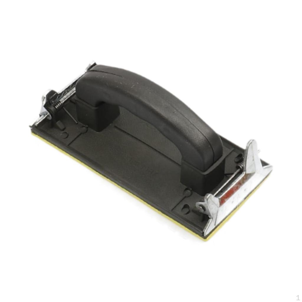 Ручная шлифовальная машина Металлический зажим для гипсокартона Держатель наждачной бумаги с ручкой Шлифовальный блок