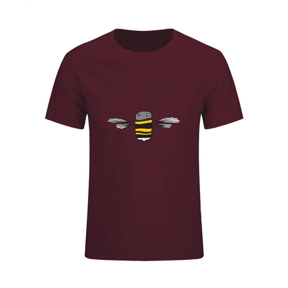 Give Me A Chance Honey Bees Whole Mens T Shirts Xxl Fashion 3D Funny T