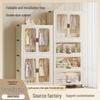 Children's Multi-layer Folding Wardrobe Storage Cabinet for Baby Clothes