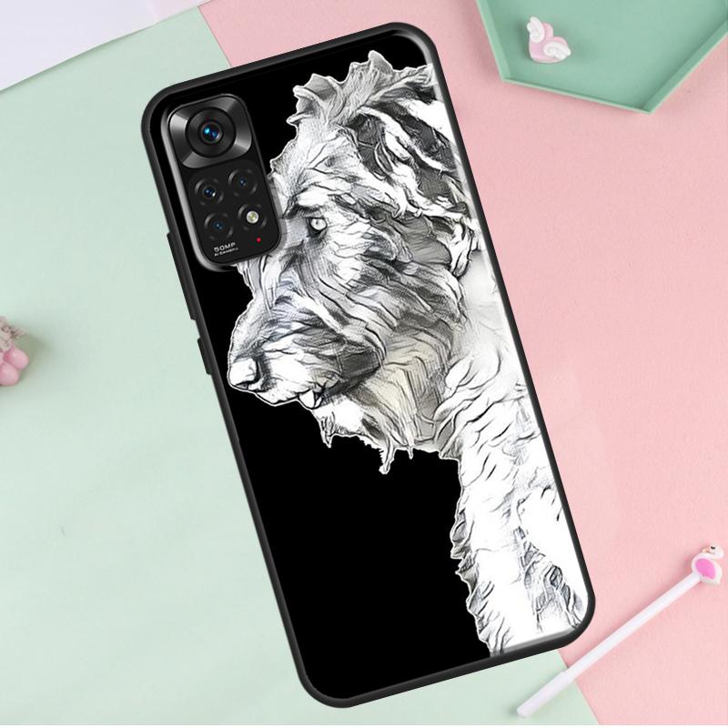 Ирландский волкодав Собака для Redmi Note 12 Pro Plus Чехол для Redmi Note 10 8 9 11 Pro 12S 11S 10S 9S 9C 10C 12C Чехол