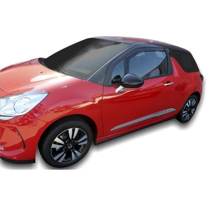 J&J AUTOMOTIVE | Heko Deflecteurs d'air Déflecteurs de Vent Pour Citreon DS3 3P. Berlina 2010-2015