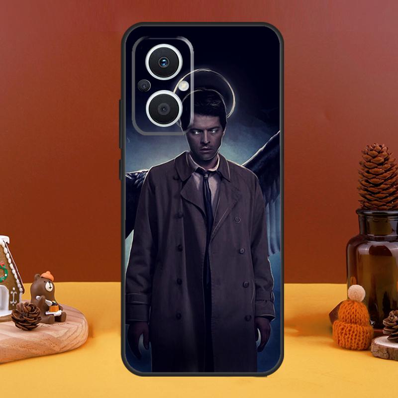 Чехол Supernatural с Ангелом Кастиэлем для OPPO Reno 4Z 5Z 8T 10 Pro 11 F 4 6 7 8 5 Lite OPPO Find X6 X5 Pro X2 X3 Lite