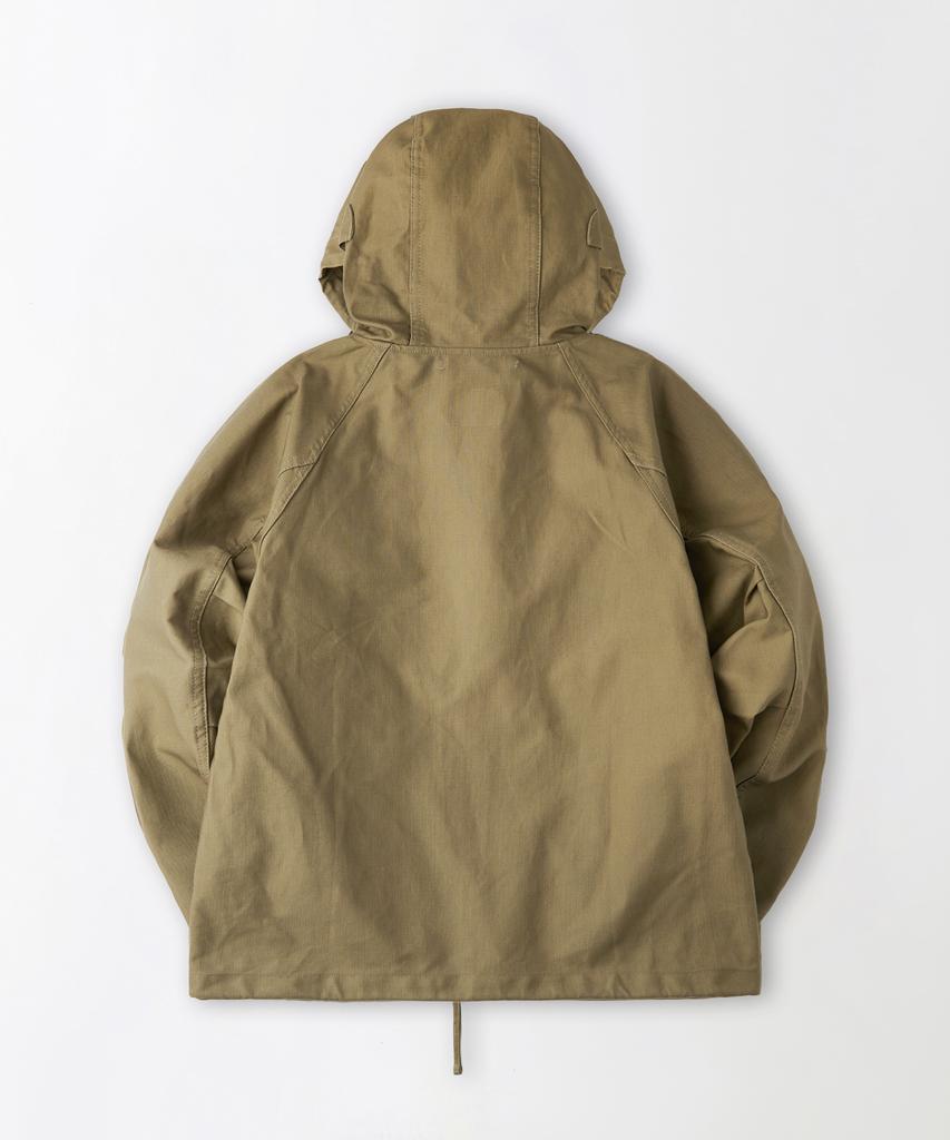 ВЫДАЮЩАЯСЯ Палубная куртка с капюшоном из ткани Jungle Cloth_Хаки