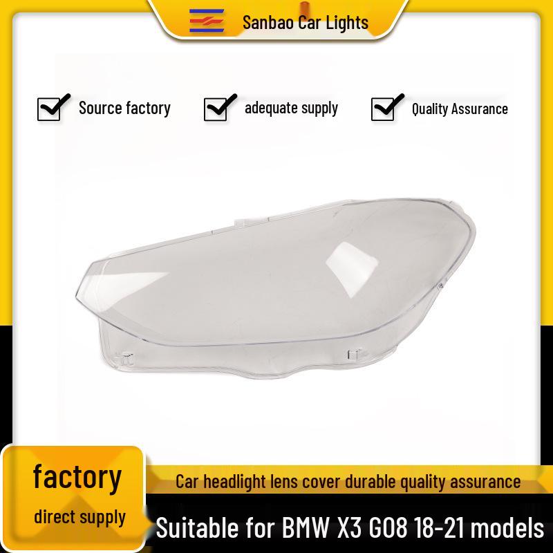 Совместимая накладка на фару для BMW X3/G08 (2018-2021 гг.) Светодиодные фары.