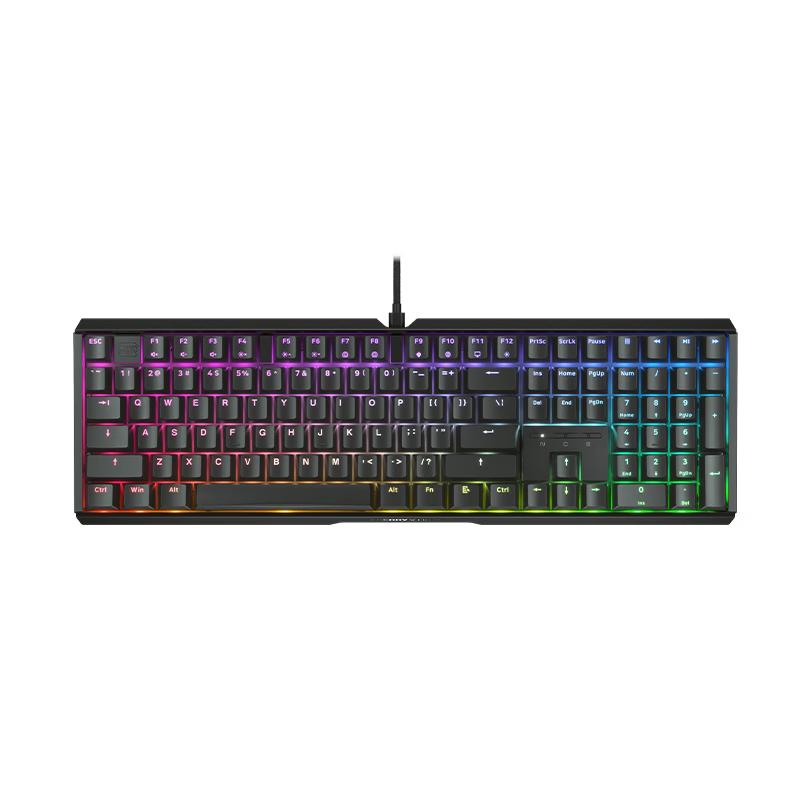 Проводная механическая игровая клавиатура CHERRY MX3.1 с 108 клавишами и RGB-подсветкой