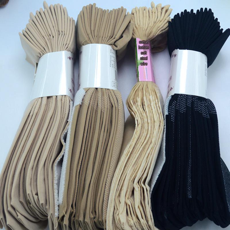 Женские дышащие бархатные сетчатые носки с хлопковой подошвой, устойчивой к зацепкам