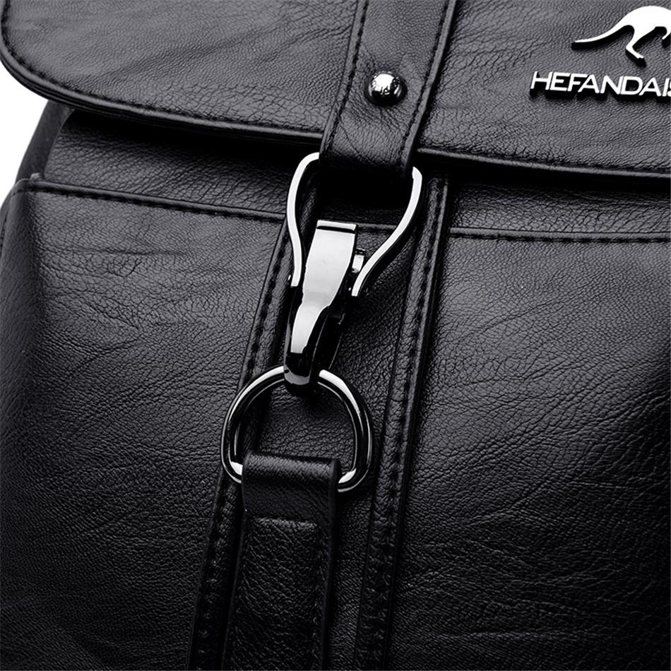 Рюкзак роскошный женский рюкзак мягкие кожаные рюкзаки для девочек-подростков женские школьные сумки через плечо для женщин 2025