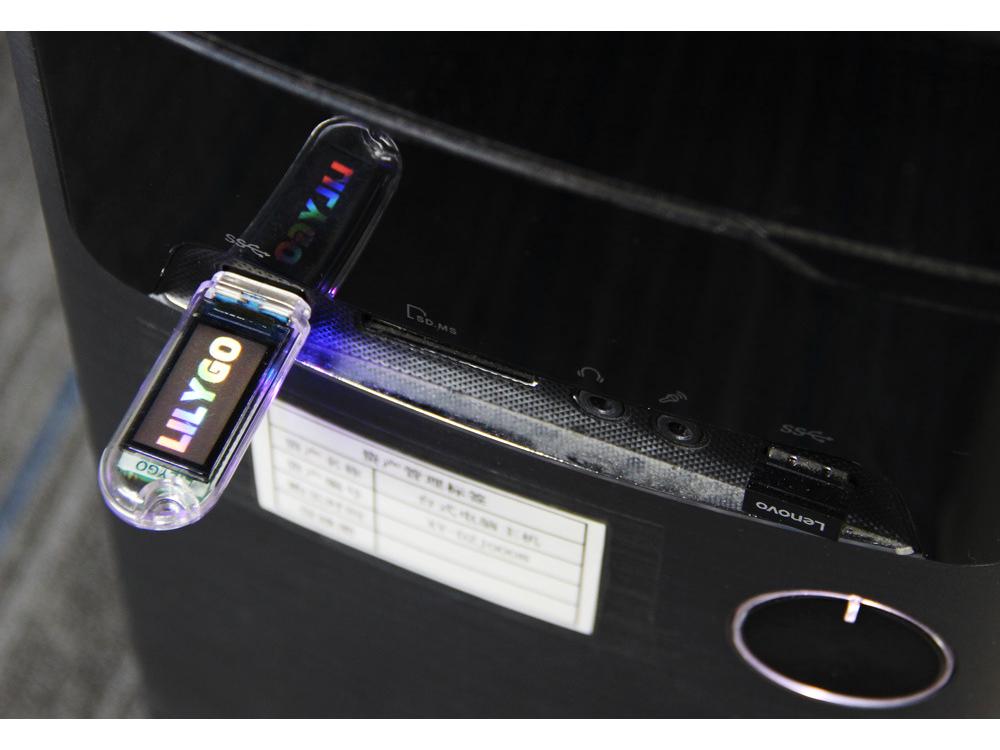 LILYGO® T-Dongle-S3 Отладочная плата с 0,96-дюймовым ЖК-дисплеем, WiFi, Bluetooth и поддержкой TF-карты