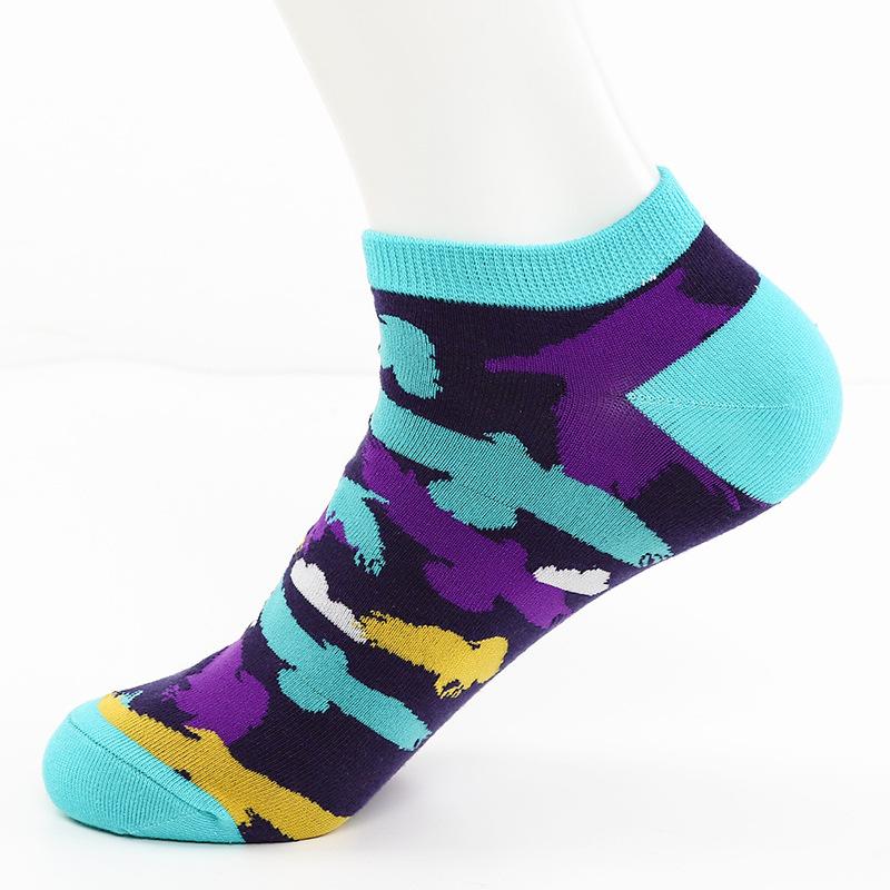 Мужские весенне-летние носки-лодочки нового стиля, уличные, хип-хоп, спортивные, с низкой посадкой, невидимые