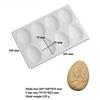 Easter Egg Silicone Mold for Goose, Duck, and Bird Shapes - French Flower Design Cake Mousse Mold