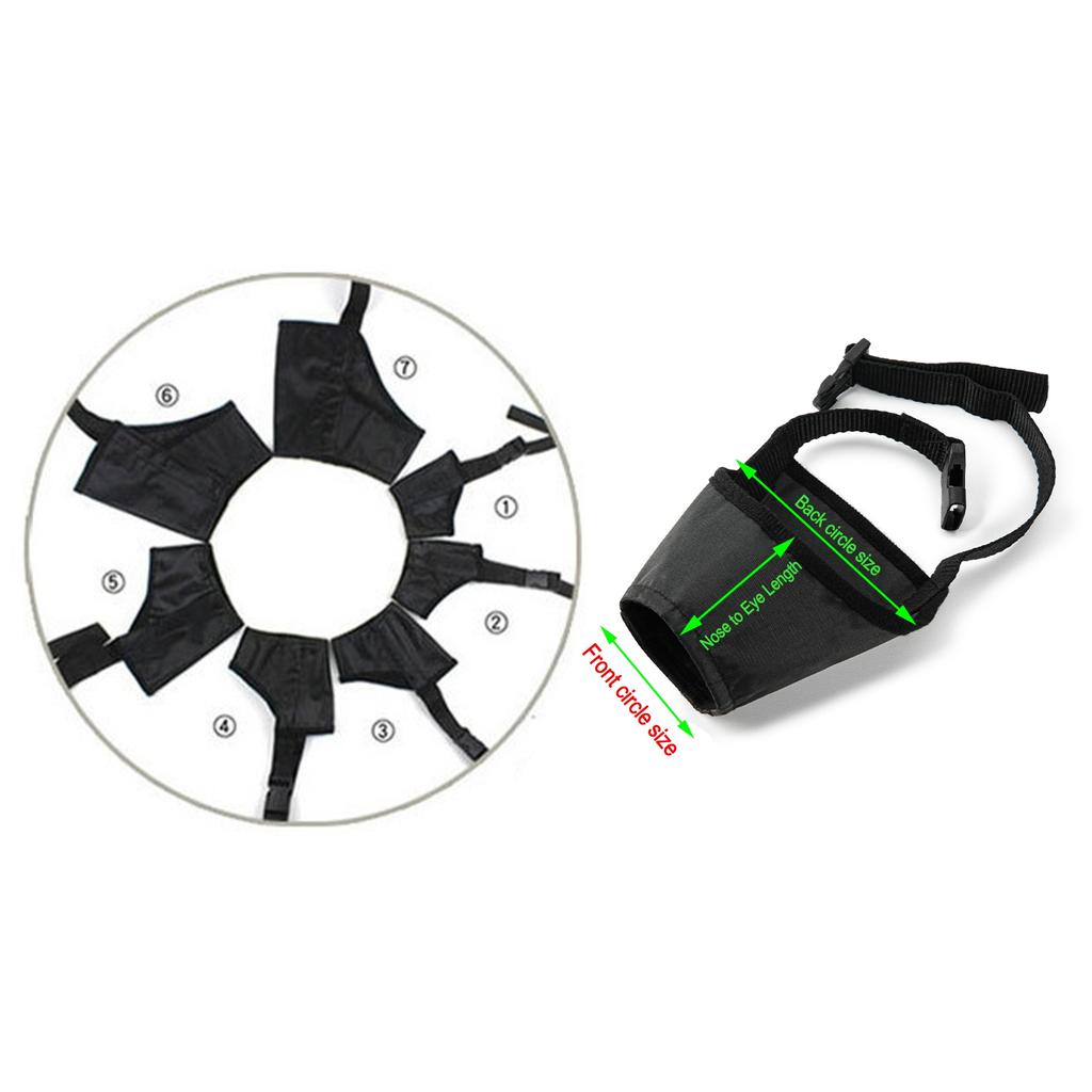 Dog Muzzle Dog Mouth Cover Anti Bite Anti Misuse Dog Mouth Cover Waterproof Dog Stop Barker Breathable Adjustable Dog