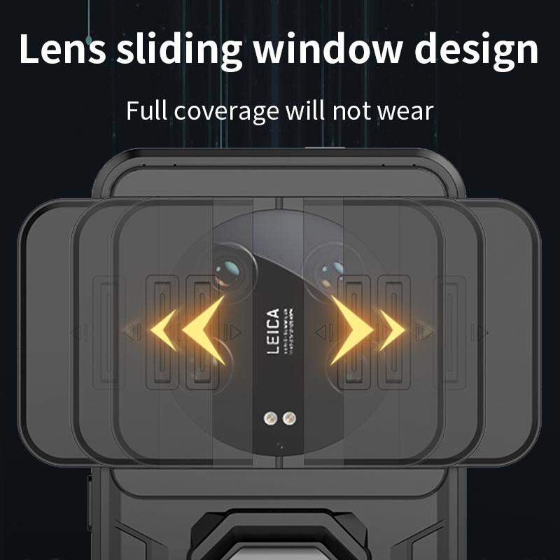 Для чехла Xiaomi 14 Ultra Роскошный автомобильный магнитный держатель Бронированная задняя крышка Для Xiomi14 Xiaomi Mi14 Mi 14 Ultra 5G 2024 Чехлы для телефонов