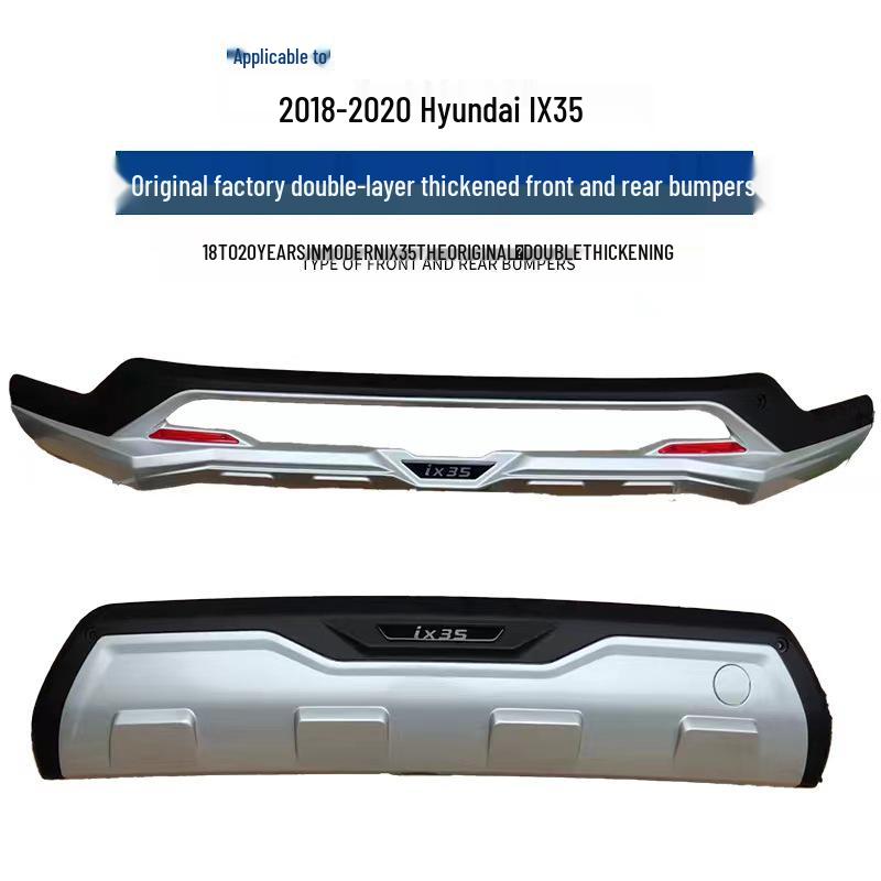 Полный комплект обвеса для Hyundai IX35: Подходит для передних и задних бамперов, защитных накладок на бампер и модификаций 2009-2020 гг.