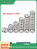 Пружина из стальной проволоки: 1.0 OD, 5-12мм Компрессия для Туалетов и Механического Декора