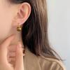 Серьги с камнем тигровый глаз, легкие, роскошные, ретро, высокого класса, персонализированные серьги-крючки, нишевые серьги, простые