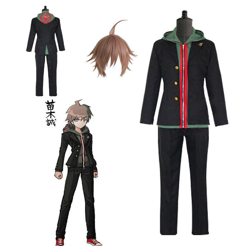 Оригинальная куртка Макото Наэги из Danganronpa Trigger Happy Havoc, косплей-худи
