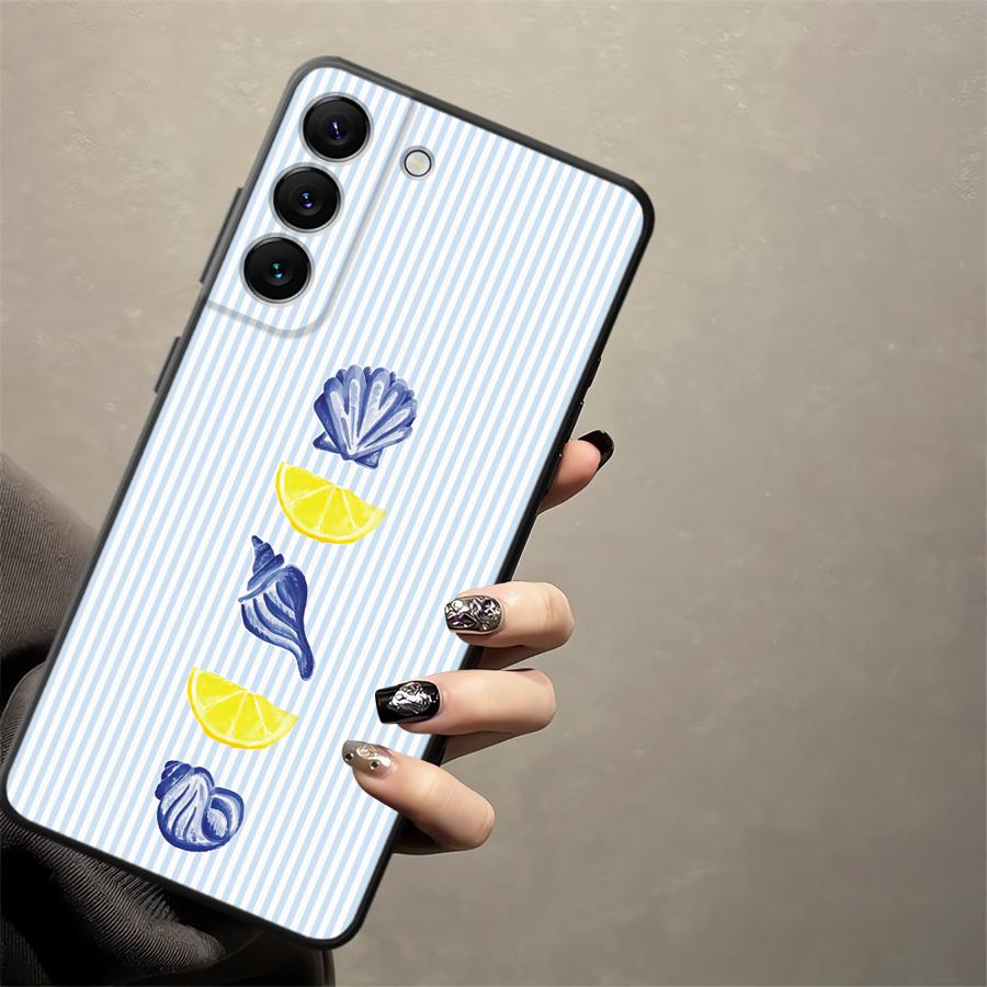 Чехол для Samsung Galaxy A03 A05 A01 A02 A06 Note 20 Ultra 9 10 A50 A70 A10 A20 A30 A40 A04 Мягкая задняя крышка телефона Морские животные