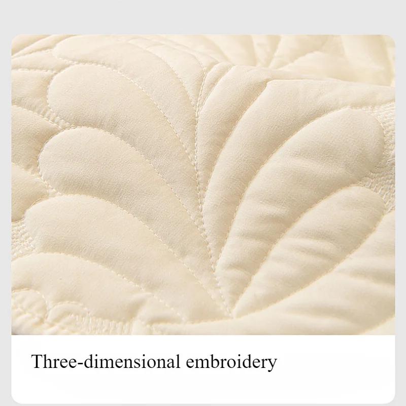 Однотонный вышитый чехол для дивана, модный, всесезонный, универсальный, секционный диван, полотенце, противоскользящие чехлы для дивана для гостиной