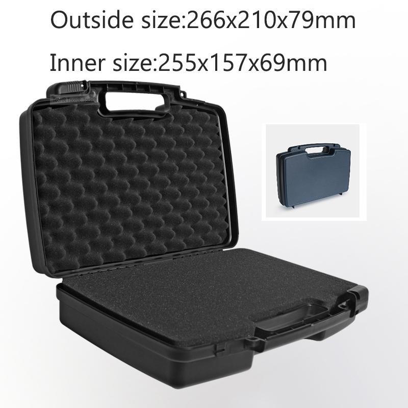 Tool Box Hard Carry Case Instrument Box Plastic Tool Case Impact Resistant Safety Equipment Camera Storage with Foam