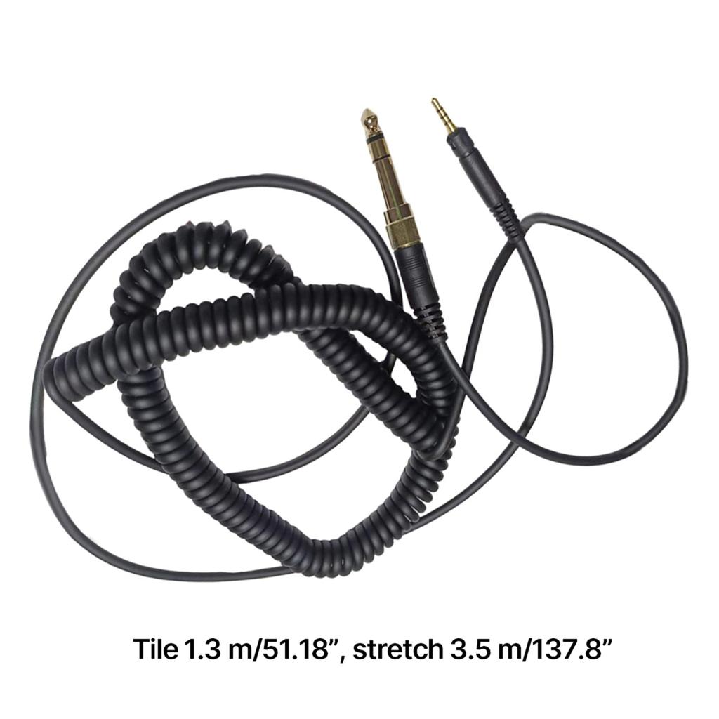Эластичный и коррозионностойкий аудиокабель для наушников M40X M50X M60X, обеспечивающий чистую передачу звука и качество 3D-звука