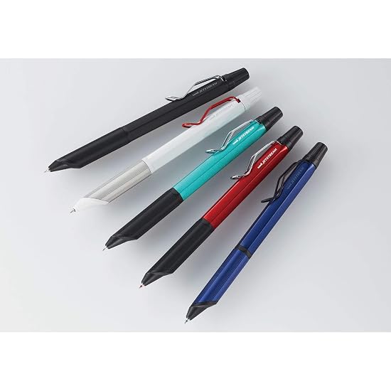 uni-ball 3-Color Ballpoint Pen Jetstream Edge 0.28 White Red Ultra-Fine but Easy to Write SXE3250328