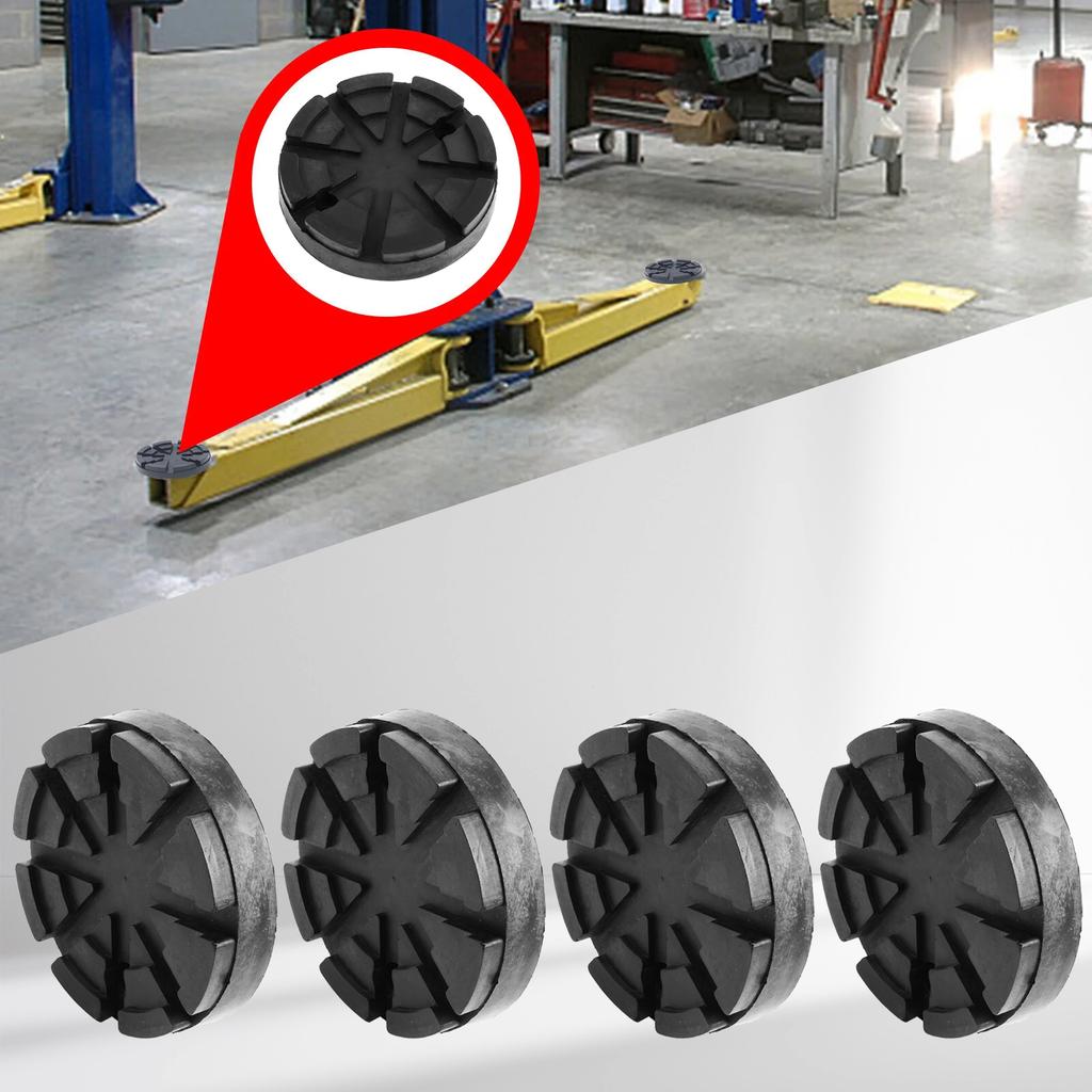 4 шт. резиновые накладки на домкрат для автомобиля, диаметр 125 мм, резиновая накладка на раму, защитный адаптер, аксессуары для домкратного инструмента