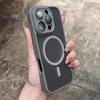 Матовый Полупрозрачный Магнитный Чехол Для IPhone 17 16 14 13 Mini 15 12 11 Pro Max Plus Magsafe Беспроводная Зарядка Бронированный Ударопрочный Чехол