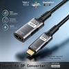 Кабель-адаптер USB-C на DP 2.1 с разрешением 16K, совместимый с Thunderbolt 4 Type C на DisplayPort для MacBook, Huawei Air, Проектора