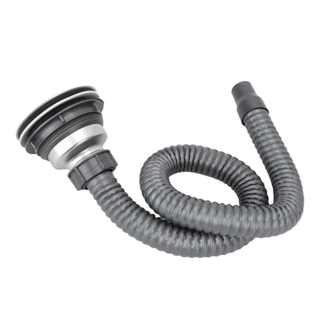 Bathtub Drain Stopper Strainer Stainless Steel Large Size Hair Catcher Drain Strainer Set with Tube