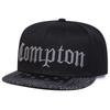 Унисекс Шляпы Hip-hop с вышивкой букв COMPTON Весна Осень Регулируемые Повседневные Snapback Бейсболки Шляпа для защиты от солнца на открытом воздухе