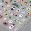 Xmas Nail Charms  Christmas Nail Stickers Nail Accessories Christmas Nail Decorations  Lady