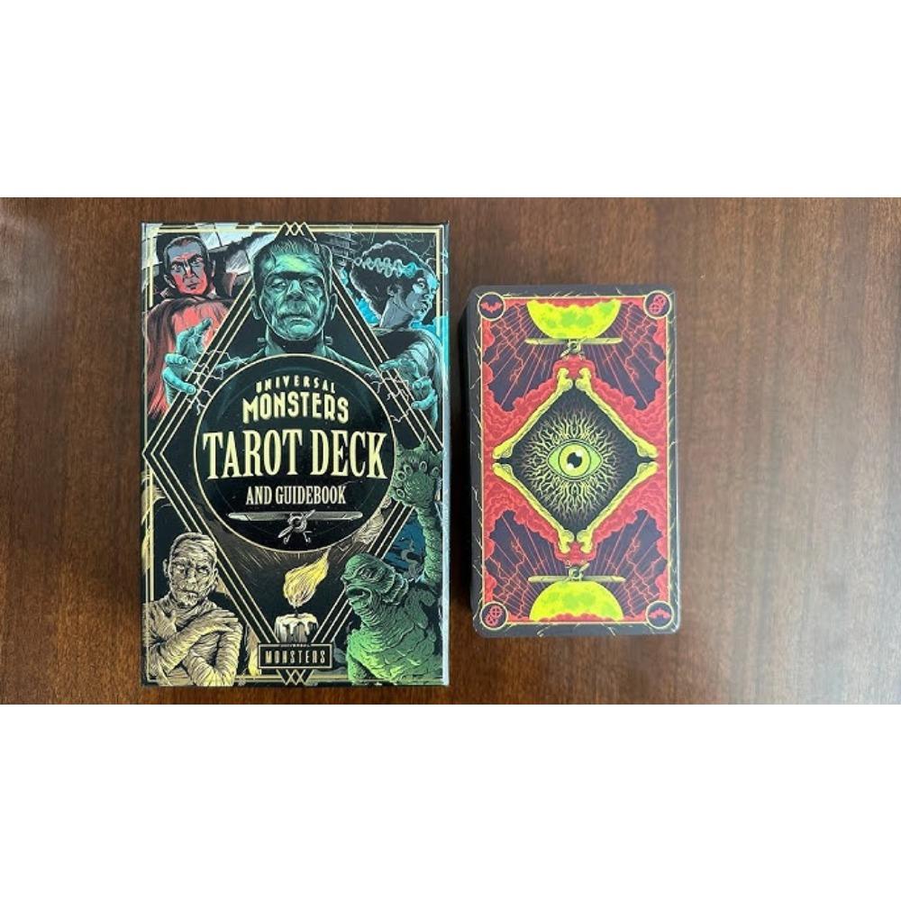 Универсальная колода Таро Монстров 10,3*6 см привносит жуткий дух монстров из классических фильмов в чтения Таро, 78 шт. карт