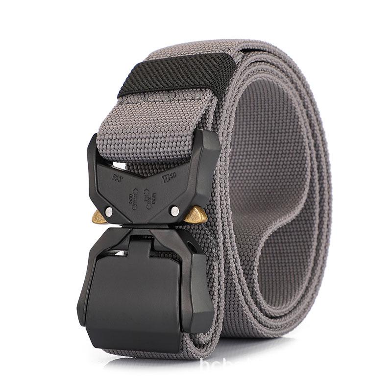 Мужской эластичный тактический пояс для улицы с возможностью нанесения логотипа на заказ