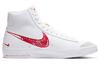 Nike Кроссовки Blazer Mid 77 Sketch White Red CW7580-100
