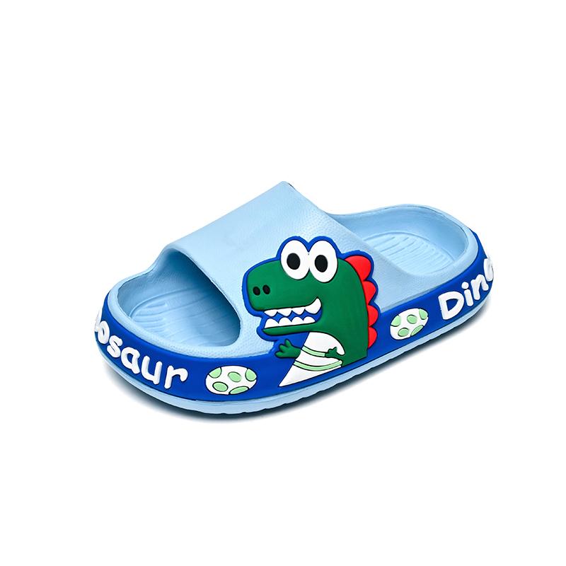 Модные новые летние детские тапочки для мальчиков, домашние банные нескользящие тапочки для девочек с героями мультфильмов, удобные сандалии из ЭВА с мягкой подошвой для дома и улицы