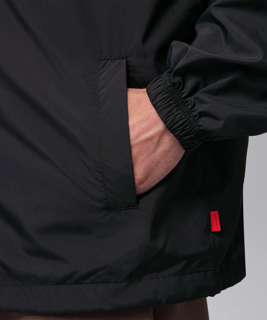 Nike Куртка-бомбер Jordan Brooklyn Coach Jacket M - Черная:Белый / Io2341-010
