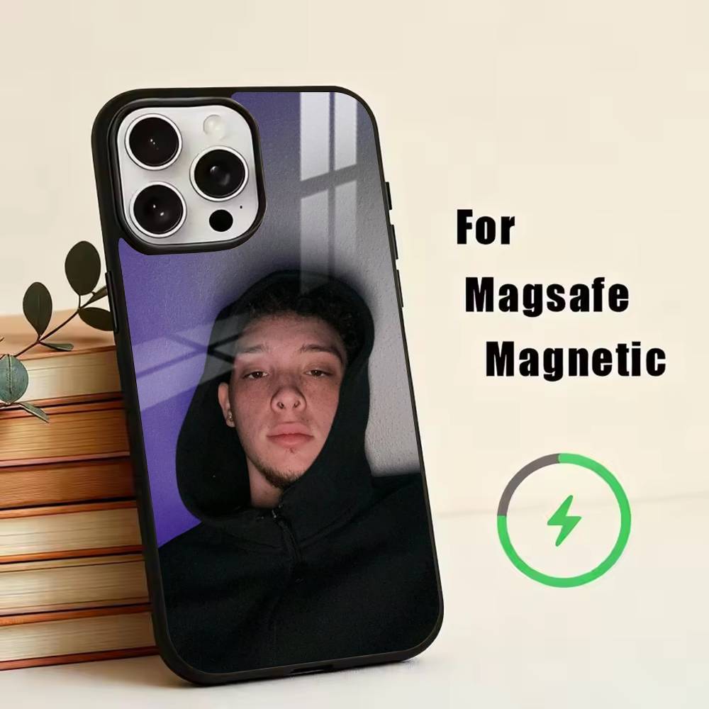 Rapper-Yan Block 111 444 Phone Case For iPhone17,16,15,14,13,12,11 Plus,Pro Magnetic For Magsafe Wireless Charging