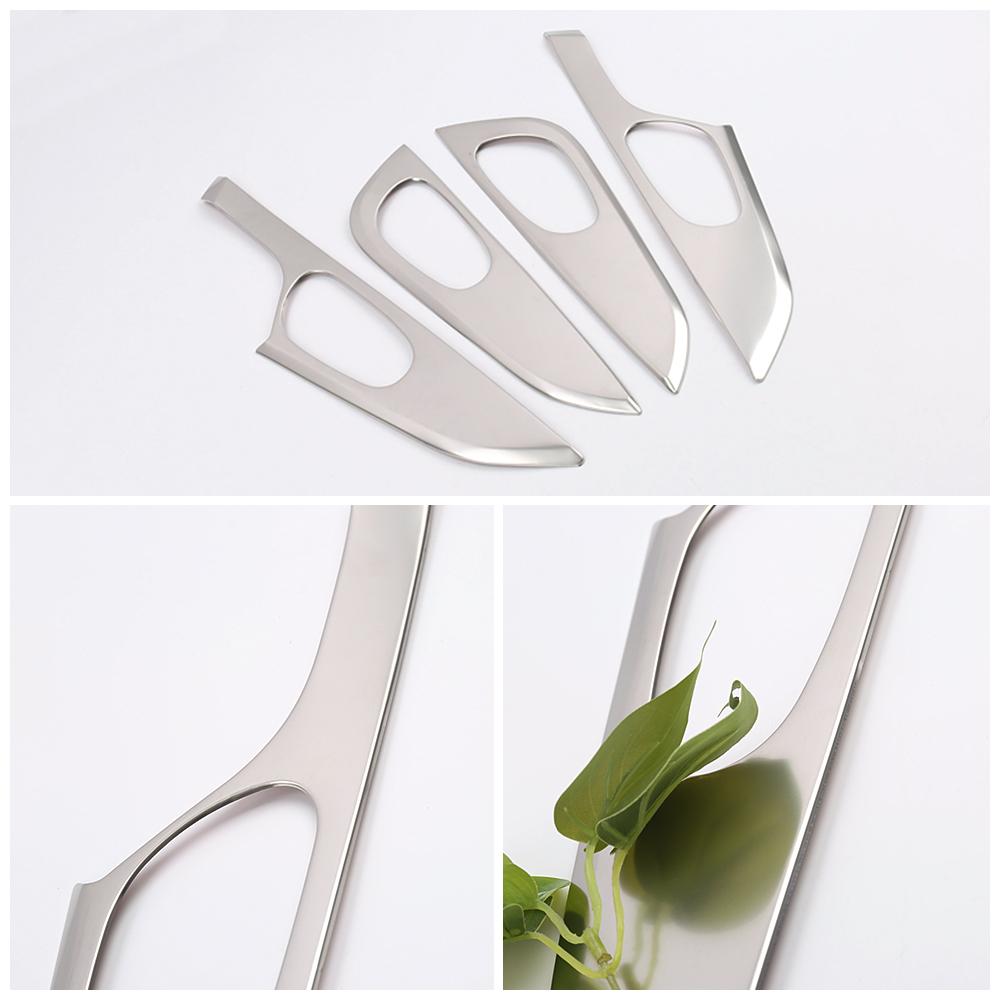 Для Nissan Qashqai J11 2014 внутренняя часть автомобиля ремонт внутренней дверной ручки рама отделка автоаксессуары из нержавеющей стали