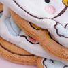 Новое Kawaii Мультяшное Полотенце для Рук Bubu Dudu Двухслойная Ванная Ткань для Рук Подвесное Полотенце Толстая Впитывающая Салфетка