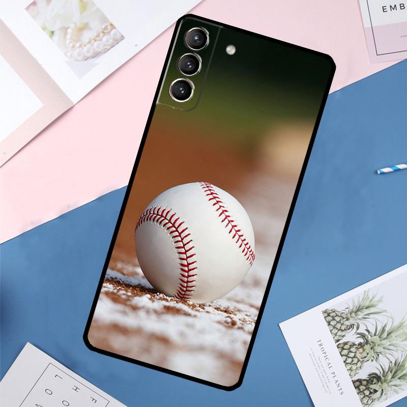Бейсбольный чехол для Samsung Galaxy S25 Ultra S21 S22 S23 S24 Ultra S9 S10 Plus S20 FE S25 FE Задняя крышка