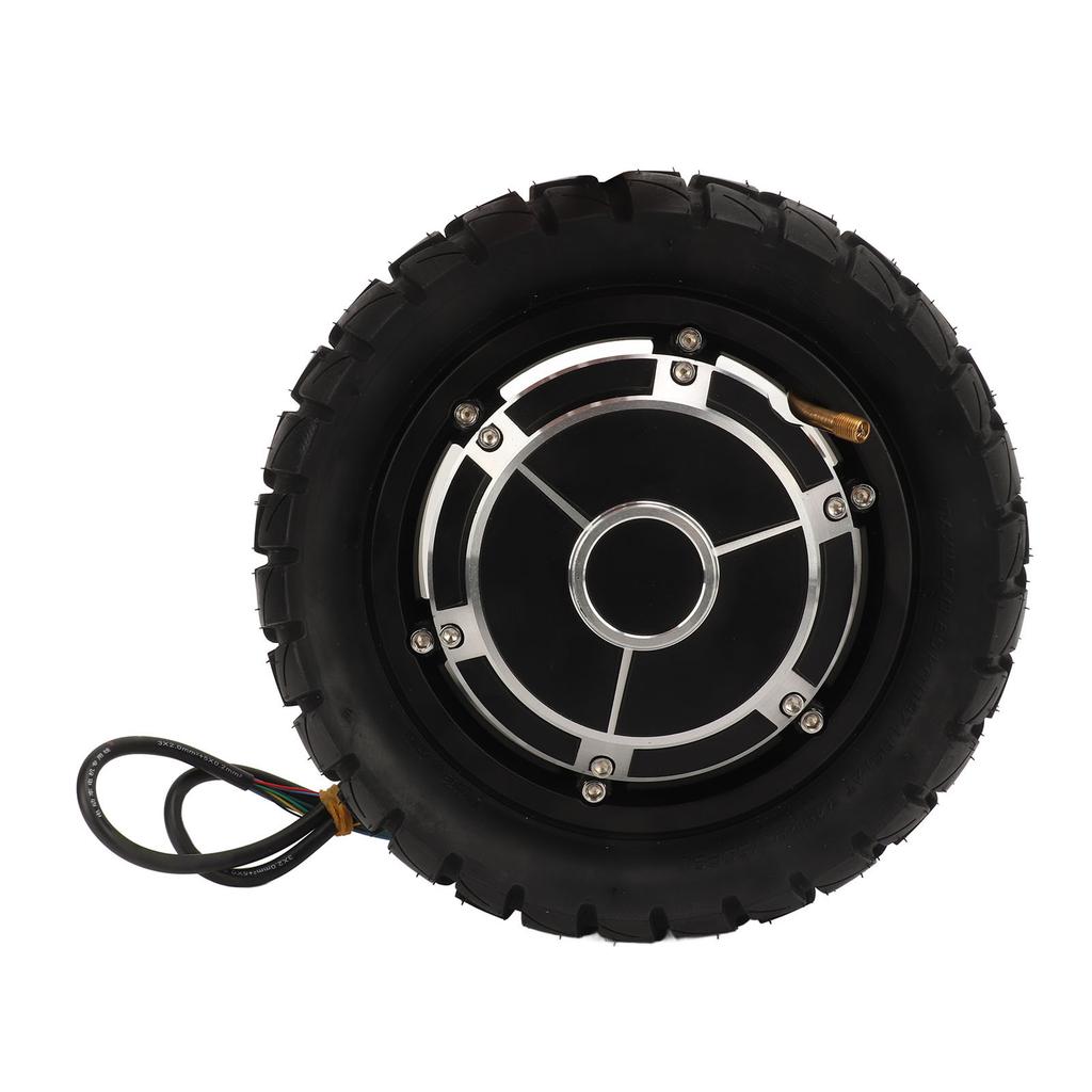 10-дюймовый мотор-колесо 36v-60V 1000-1500W вакуумная шина односторонний дисковый тормоз разъемный мотор-колесо для электрического картинга