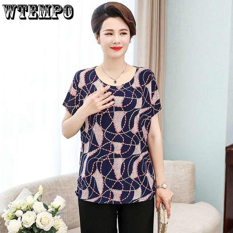 Женская модная повседневная футболка с короткими рукавами и сотнями принтов, свободные дышащие топы