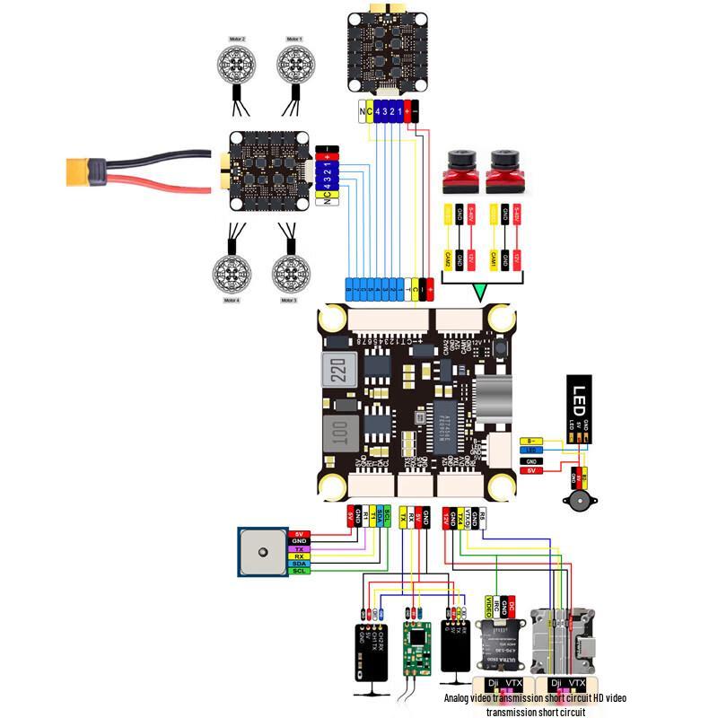 DAKE H743 FPV Flight Controller