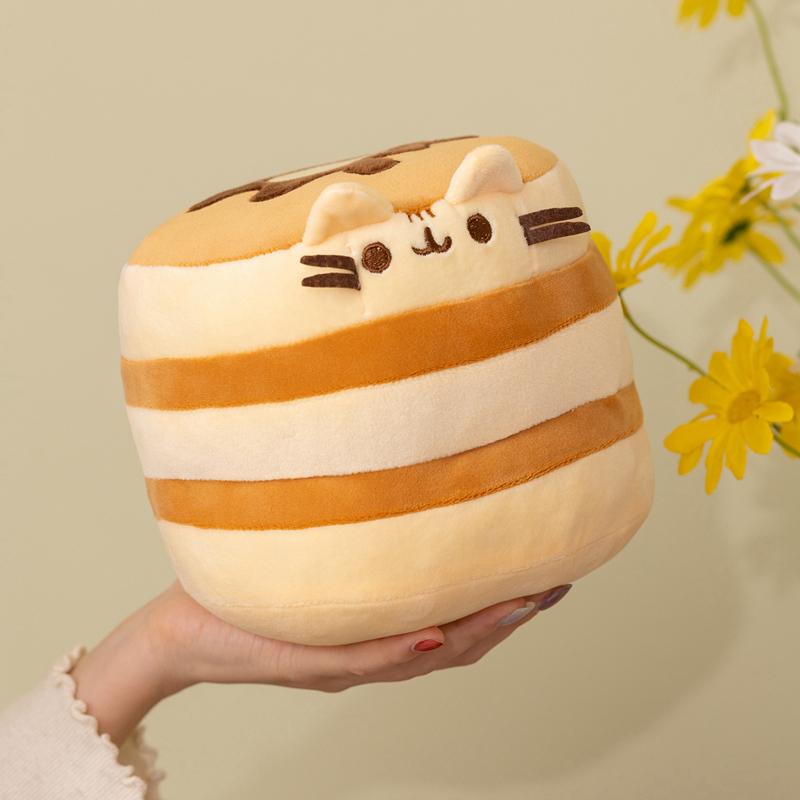 Милая реалистичная кукла-кошка Плюшевая игрушка Аниме-кошка Мягкая домашняя декорация Настольная декорация для спальни Серия детских игрушек Аксессуары Подарок