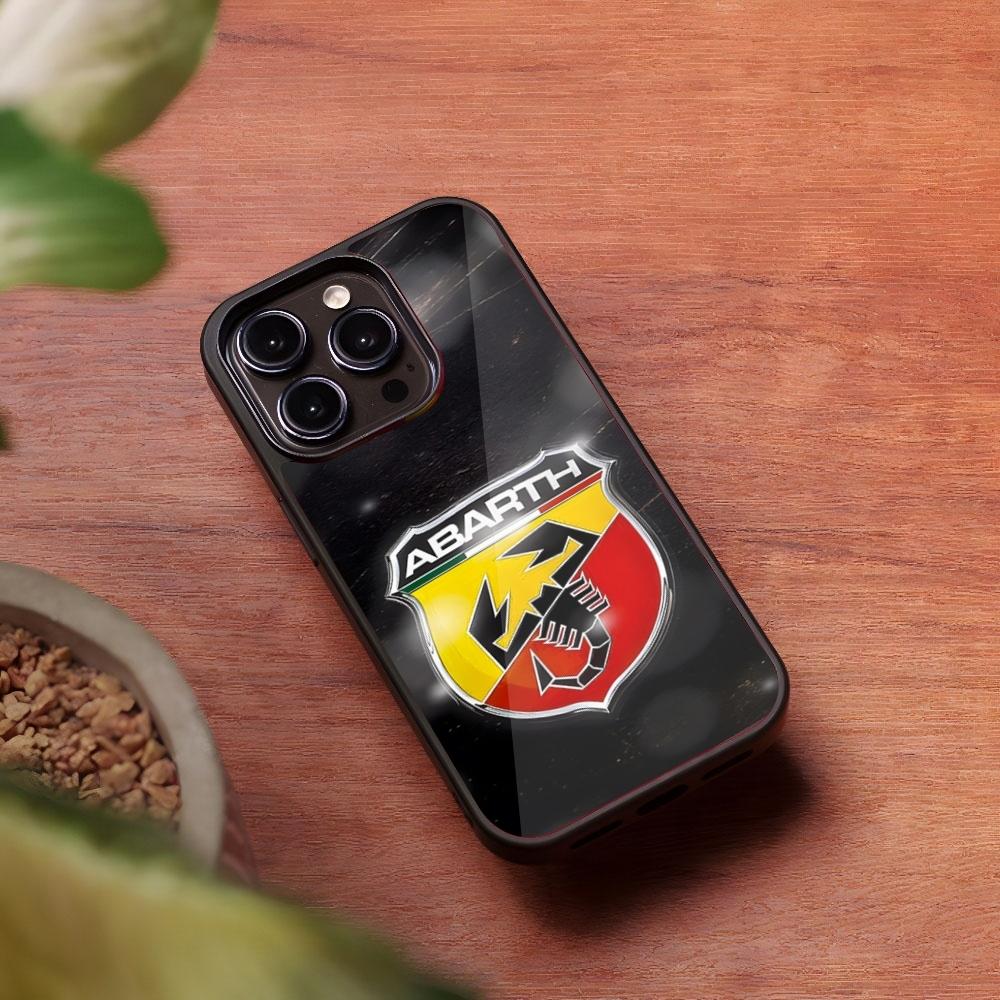 Чехол для телефона A-ABARTHs Italy для iPhone 16 15 14 13 Pro Max 12 11 Mini 7 8 Plus Se Xr X Xs Fundas Shell PC+TPU Cover