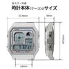 Casio Стандартная серия Vintage Серебристый с металликом Модель для зарубежного рынка Аналогово-цифровые часы, A130WE-7A, Унисекс, Серый, [Б/у]