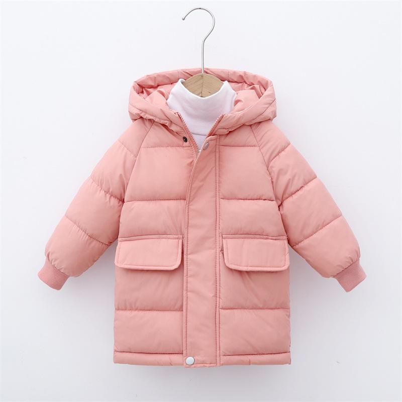 Пуховики для мальчиков Верхняя одежда Осенне-зимняя одежда Детские стеганые парки для девочек Куртки детские толстые теплые хлопковые пальто