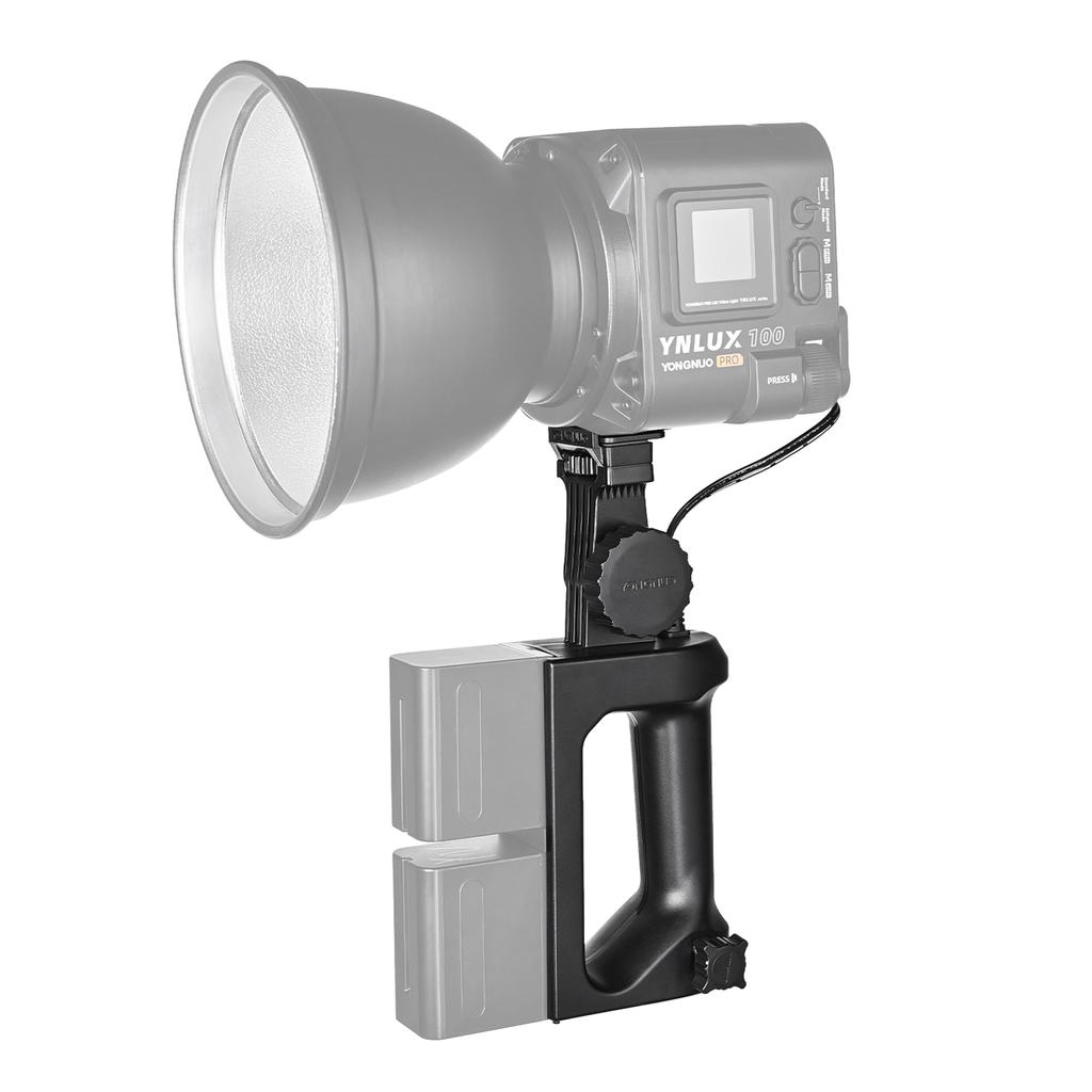 YONGNUO NP-F База источника питания с батарейной ручкой для YONGNUO YNLUX100/ YNLUX100 Pro LED Video Light