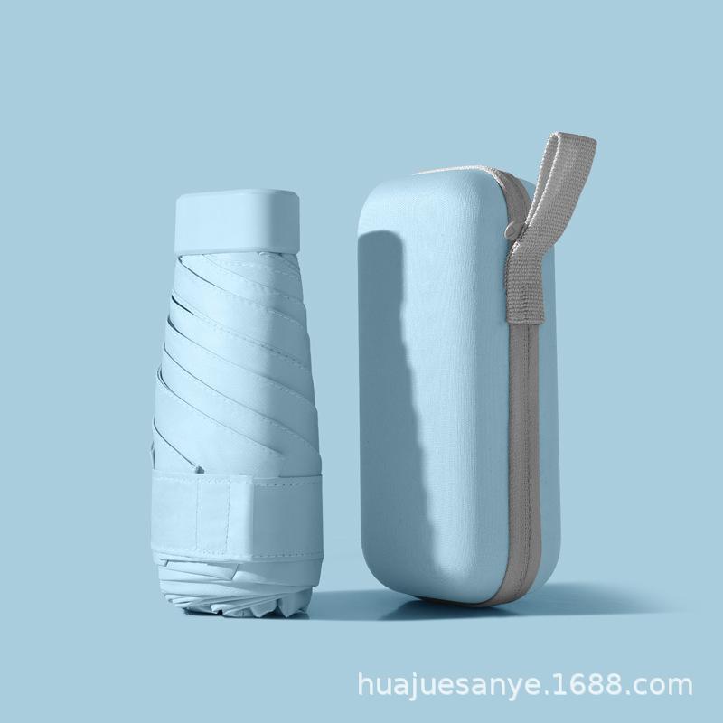 Плоский 60% зонт солнцезащитный 14см картонный 50% зонт складной мини ультралегкий капсульный зонт от солнца зонт